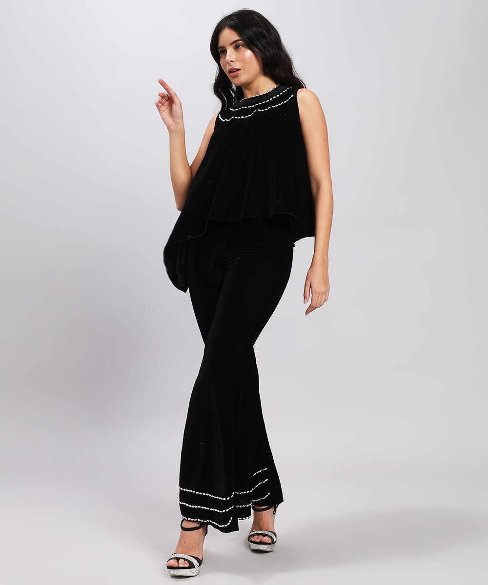 Embellished Velvet co-ord — graceful, timeless, and effortlessly chic.