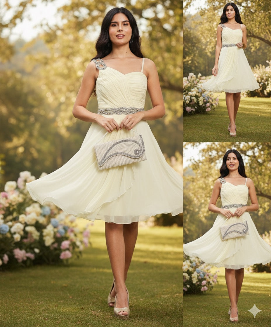 Lemon Cocktail Dress